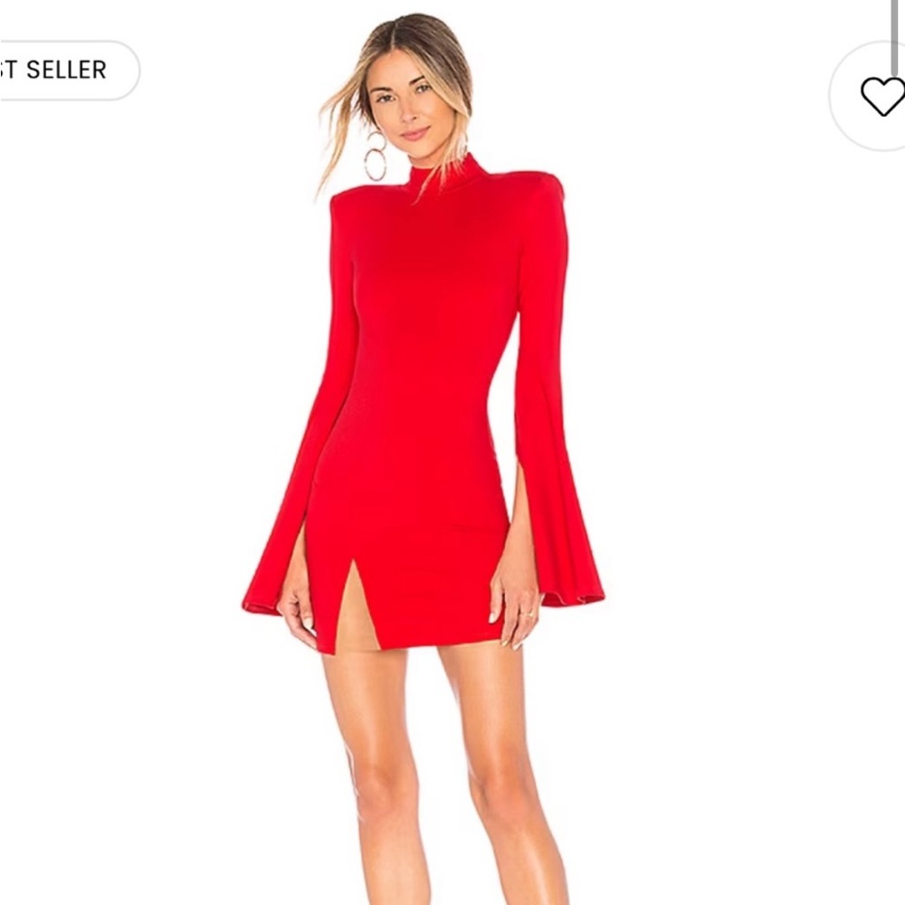 X Revolve Mr. Gibson Mini Dress in Red
